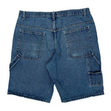 Unbranded Baggy Denim Shorts - 37W 10L Blue Denim
