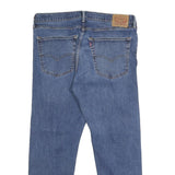 LEVI'S 502 Mens Jeans Blue Slim Straight Denim Medium W36 L29 Zip Closure
