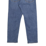 LEVI'S 502 Mens Jeans Blue Slim Straight Denim Medium W36 L29 Zip Closure