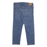 LEVI'S 502 Mens Jeans Blue Slim Straight Denim Medium W36 L29 Zip Closure