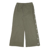 ELLESSE Womens Joggers Green Slim Wide-Leg S W27 L26 Heritage Logo Casual