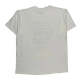 Single Stitch Attitude Delta T-Shirt - XL White Cotton