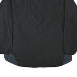 WILSON Mens Black & Grey Zip Jacket XL Polyester Blend Plain Lightweight Casual