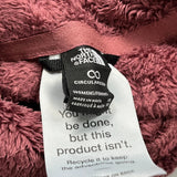The North Face Fleece Jacket - XL Burgundy Polyester