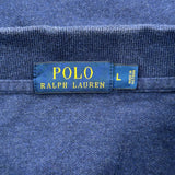 Polo By Ralph Lauren Polo Shirt - Large Blue Cotton