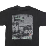 IN-N-OUT BURGER Mens Black Graphic T-Shirt M Short Sleeve Crew Neck California