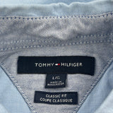 Tommy Hilfiger Shirt - Large Blue Cotton