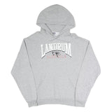 JERZEES Mens Grey Landrum Cardinals Hoodie M Cotton Blend Pullover Sweatshirt