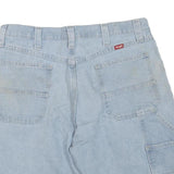 WRANGLER Mens Shorts Blue Casual M W34 Cotton Blend Carpenter Style Workwear