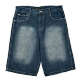 Southpole Denim Shorts - 38W 14L Blue Cotton
