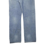 LEVI'S 501 Mens Jeans Blue Regular Straight Denim Light W38 L34 Button Cotton
