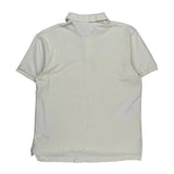 Tommy Hilfiger Polo Shirt - Large White Cotton