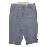 CARHARTT Womens Shorts Blue Casual M W32 Cotton Blend Workwear Relaxed Fit