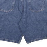 WRANGLER Mens Blue Denim Casual Shorts L W36 Classic Cotton Summerwear