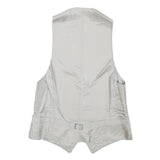 Mens Light Blue Wool Blend Button Jacket XS Formal Waistcoat Classic Style