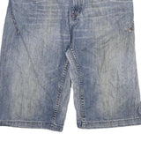 BIG TRAIN Mens Denim Blue Casual Shorts XL W34 Cotton Blend Relaxed Fit