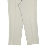 CLASSIC MAN Mens Regular Beige Trousers W34 L28 Zip Closure Formal Style