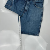 Wrangler Denim Shorts - 32W 10L Blue Cotton