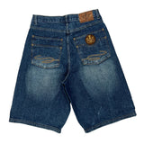 Old Skool Baggy Denim Shorts - 30W 11L Blue Denim