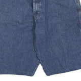WRANGLER Mens Denim Blue Relaxed Casual Shorts L W36 Cotton Blend Workwear