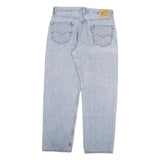 LEVI'S 550 Mens Jeans Blue Regular Tapered Denim Light W36 L32 Casual Vintage