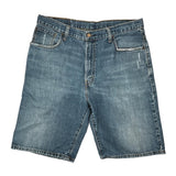 Levis Denim Shorts - 35W 11L Blue Denim