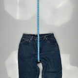 Levis 551 Jeans - 30W UK 12 Blue Cotton