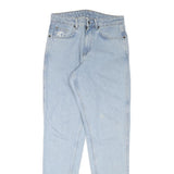 KARL KANI Womens Jeans Blue Regular Skinny Denim Light W30 L33 Stylish Logo