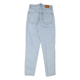 KARL KANI Womens Jeans Blue Regular Skinny Denim Light W30 L33 Stylish Logo