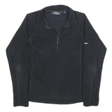 BERGHAUS Womens Black Plain Polyester Pullover Crew Neck Jumper S Outdoor