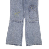 Womens Relaxed Blue Denim Cotton Blend Jeans W30 L28 Casual Zip Closure