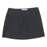 NIKE Womens Black Mini Polyester Blend Skort XS Activewear Sports Casual