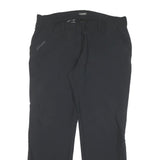 SCHOFFEL Mens Polyester Blend Black Regular Straight Trousers W30 L30 Outdoor