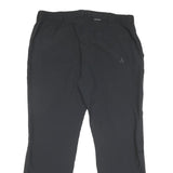 SCHOFFEL Mens Polyester Blend Black Regular Straight Trousers W30 L30 Outdoor