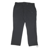 SCHOFFEL Mens Polyester Blend Black Regular Straight Trousers W30 L30 Outdoor