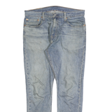LEVI'S 512 Tapered Mens Jeans Blue Slim Denim Medium W33 L30 Classic Fit Zip