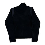 Lacoste Fleece Jacket - Small Black Polyester