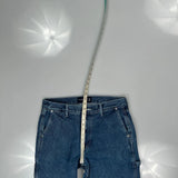Abercrombie & Fitch Carpenter Jeans - 34W 30L Blue Denim