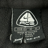 Nike Acg Fleece Jacket - Medium Black Polyester