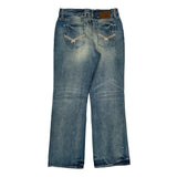Bke Boot Cut Jeans - 32W 34L Blue Denim