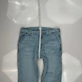 Lee Carpenter Jeans - 38W 31L Light Wash Denim