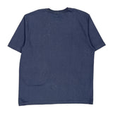 Carhartt T-Shirt - Large Blue Cotton