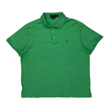 Custom Slim Fit Polo By Ralph Lauren Slim Fit Polo Shirt - XL Green Cotton