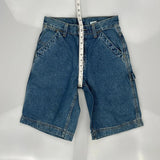 Age 14 Levis Cargo Denim Shorts - 26W 10L Blue Cotton