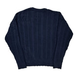 Made In USA Gant Sweater - Large Navy Cotton