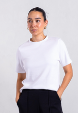 Organic Cotton Relaxed Fit T-Shirt, White