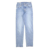 LEVI'S 501 BIG E Womens Jeans Light Blue Regular Straight Denim W24 L30 Vintage