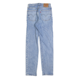 LEVI'S 501 BIG E Womens Jeans Light Blue Regular Straight Denim W24 L30 Vintage