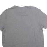 CALVIN KLEIN Mens Grey Crew Neck Short Sleeve T-Shirt XL Casual Cotton