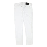 LOYALTY AND FAITH Womens Jeans White Slim Skinny Denim W30 L28 Zip Cotton Blend